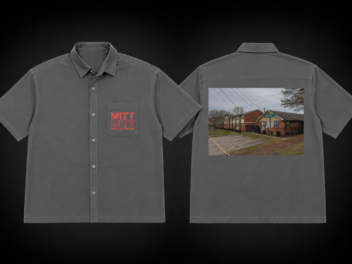 Short Sleeve Button Down-College Park