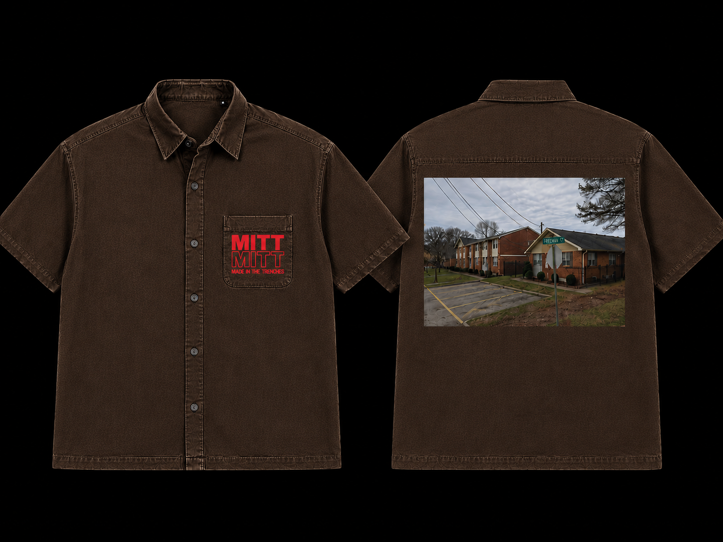 Short Sleeve Button Down-College Park