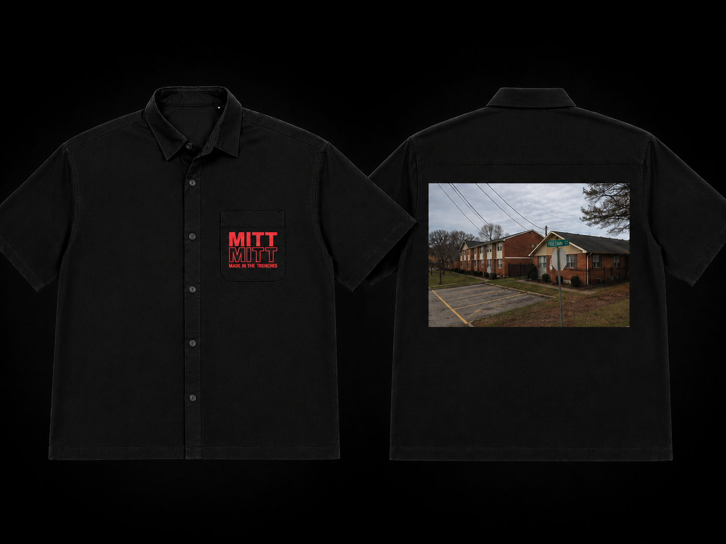 Short Sleeve Button Down-College Park