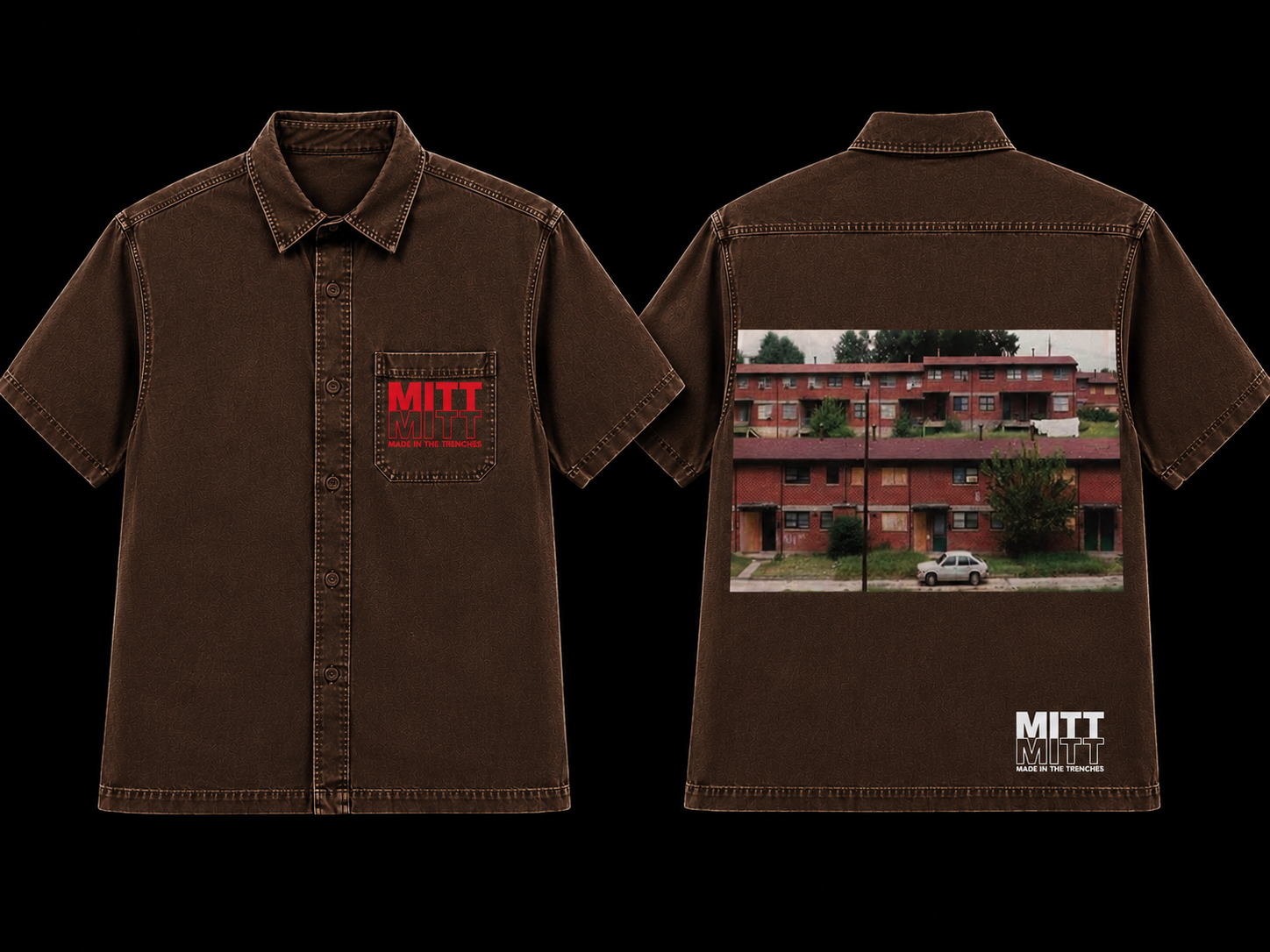 Short Sleeve Button Down - Perry Homes