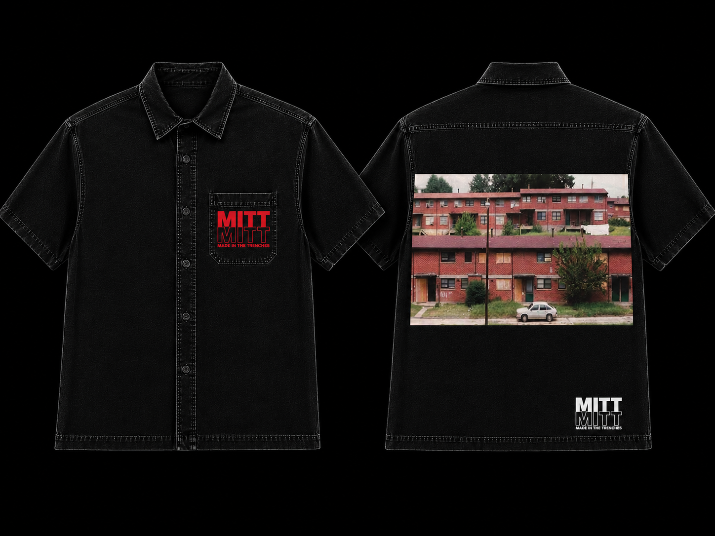 Short Sleeve Button Down - Perry Homes