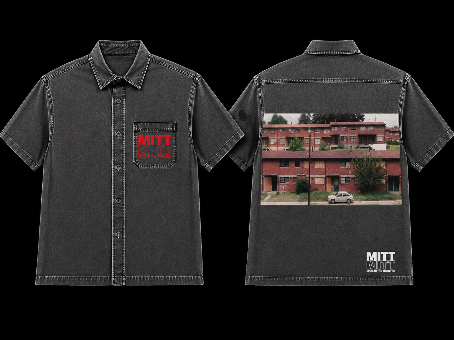 Short Sleeve Button Down - Perry Homes