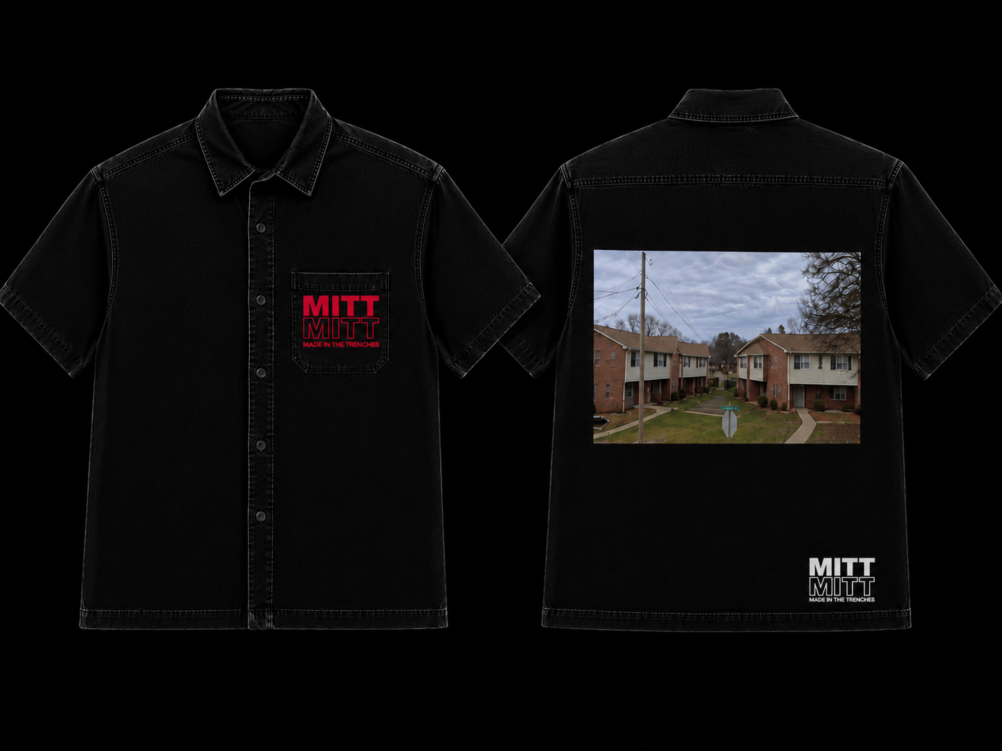 Short Sleeve Button Down Shirt - College Park PJ